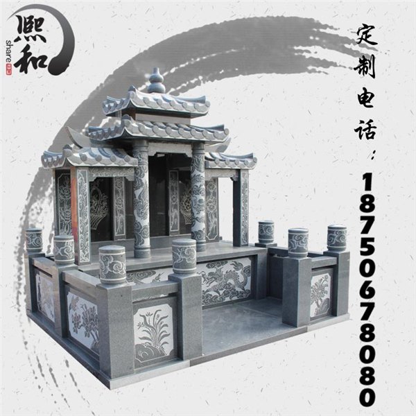 热销推荐豪华亭式墓碑福建石雕墓碑厂家直销精心雕刻