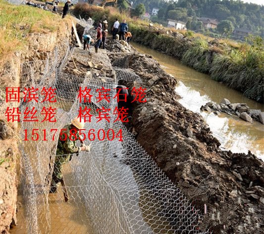 江河堤防防汛防浪固滨笼生态五绞固滨笼防洪护堤
