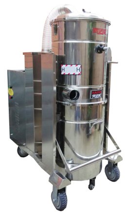 南京5500W大型铁屑粉尘工业吸尘器,100L大容量工业吸尘器,吸尘器