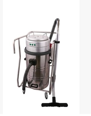 三马达工业吸尘器,春驻全不锈钢工业吸尘器,车间吸铁屑粉末吸尘器