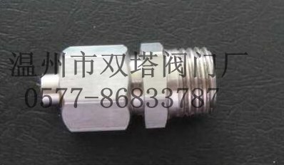不锈钢快拧接头 PPT塑料软管快拧接头 锥螺纹端快插接头