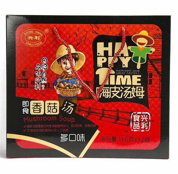 兴利香菇汤杯装营养速食汤蔬菜汤早餐汤午餐汤调味汤料包香菇鸡蛋汤