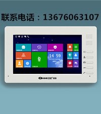 陕西防盗门图像对讲系统西安楼宇可视对讲价格