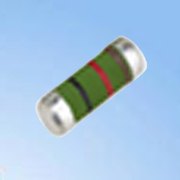 抗突波绕线圆柱型贴片电阻器