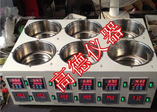 多仓单独恒温恒速SHJ-6AB六仓磁力搅拌水浴锅工厂直供