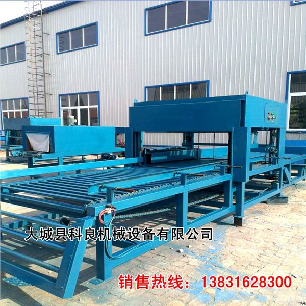 水泥发泡保温板生产线全自动发泡水泥切割机厂家