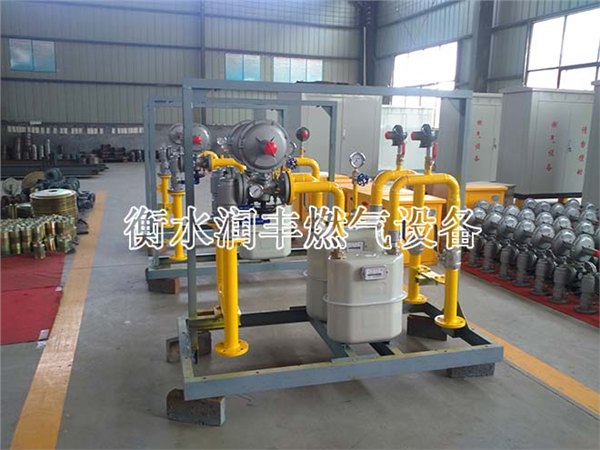 唐县1500方工业用户调压箱
