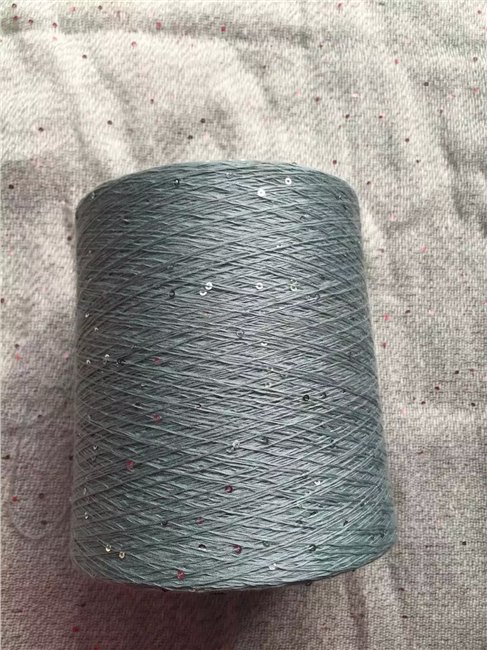 珠片纱珠子纱合股纱线