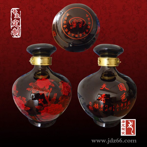 瓷器酒坛定做，陶瓷酒坛厂家，散装酒包装瓷坛
