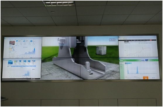 LG47寸拼接屏在电力行业投入使用