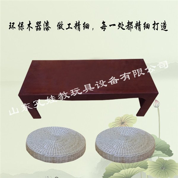 山东国学桌椅学生书法桌实木长桌国画桌国学桌