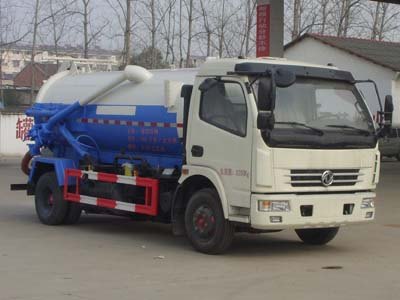 国五东风吸污车，吸污车报价，5方吸污车