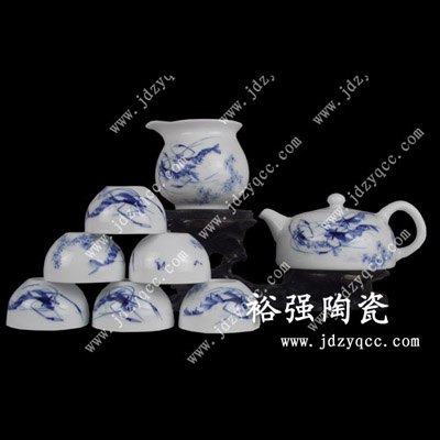 陶瓷茶具厂家，商务礼品定制logo/价格