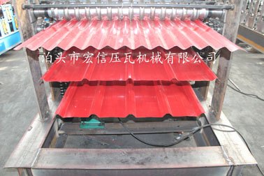 电脑全自动840+900+850三层压瓦机
