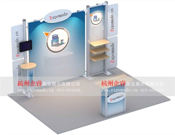可重复使用参展展架——杭州企睿展示