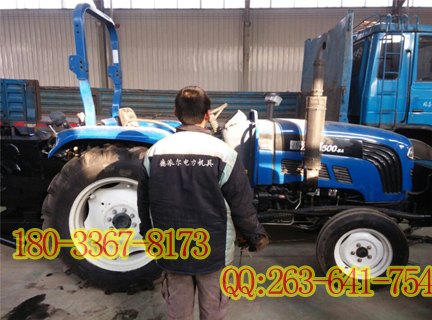 YZ-50450马力四驱机动绞磨牵引机拖拉机绞磨垂直双卷筒