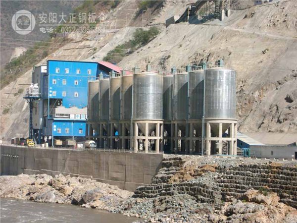 水泥钢板仓矿粉钢板仓