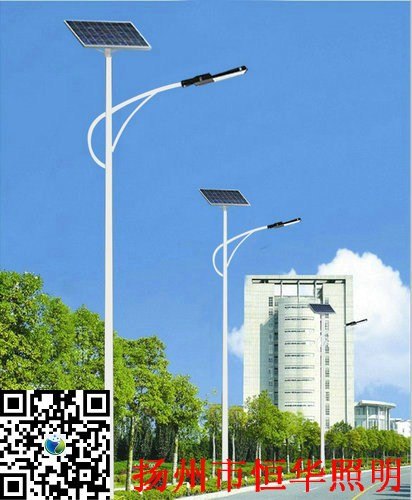 恒华照明太阳能路灯杆图片太阳能路灯杆报价