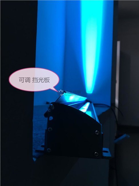 新款研发私模带挡板调光订做RGBLED窗台灯窗框灯窗户照明灯