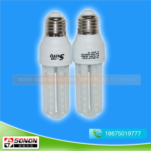 7W LED玉米灯 SONON刘洁索能节能灯