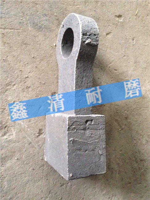 破碎机锤头锤式破碎机锤头钨钛合金锤头高耐磨破碎机锤头