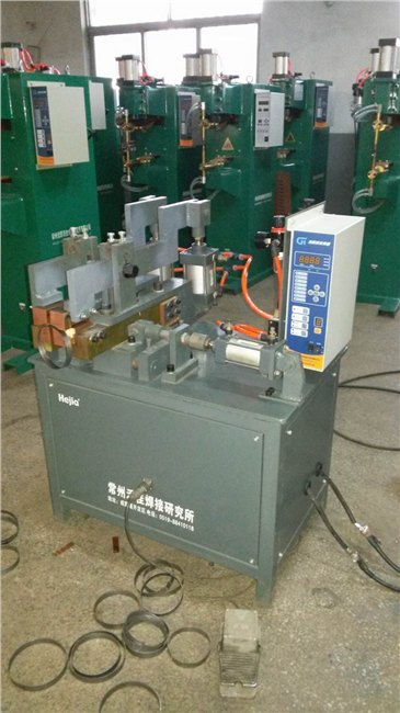 常州禾佳UN数控气动式对焊机钢带圆环对焊机碰焊机