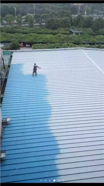 杭州喷漆彩钢瓦喷漆变颜色飞龙涂装