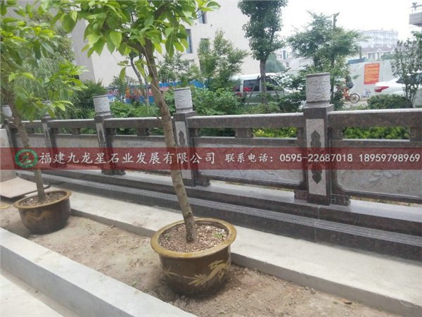 石栏杆制作庭院石栏杆青石栏杆
