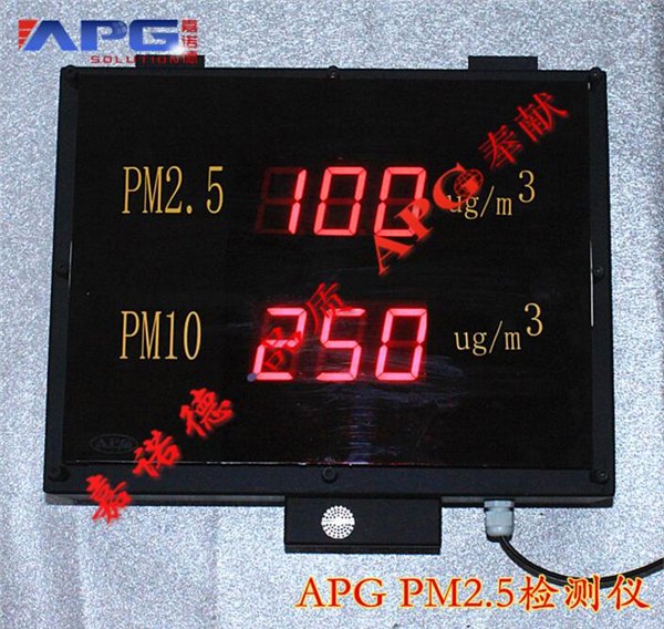 PM2.5大屏监测仪