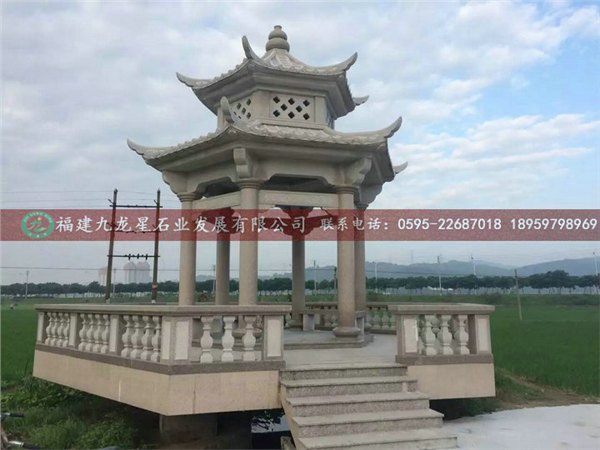 石亭子多少钱福建石亭子仿古石亭园林石雕工程承接