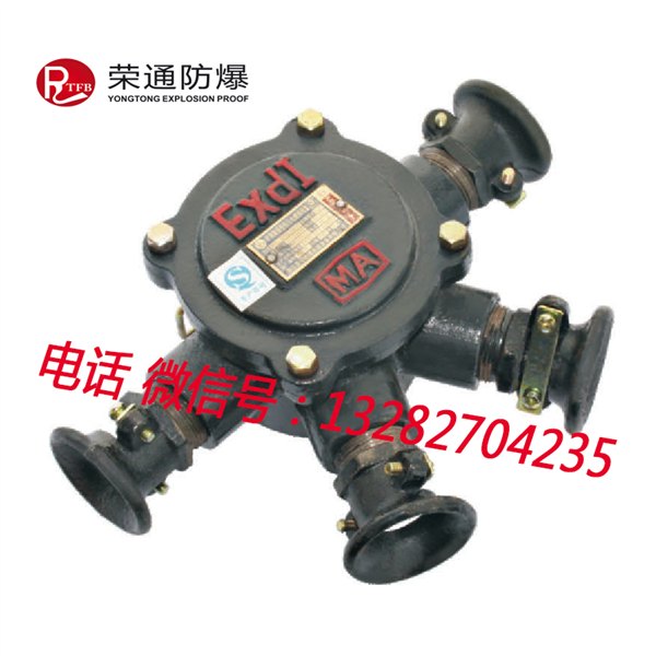 荣通BHD2-40/4T矿用隔爆型接线盒4通40A低压接线盒