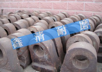 厂家直销煤矸石高铬锤头耐磨锤头双金属复合锤头生产厂家
