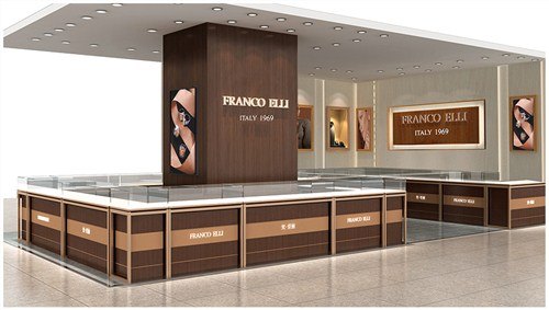 化妆品展柜化妆品专柜制作化妆品展柜设计定做化妆品柜台