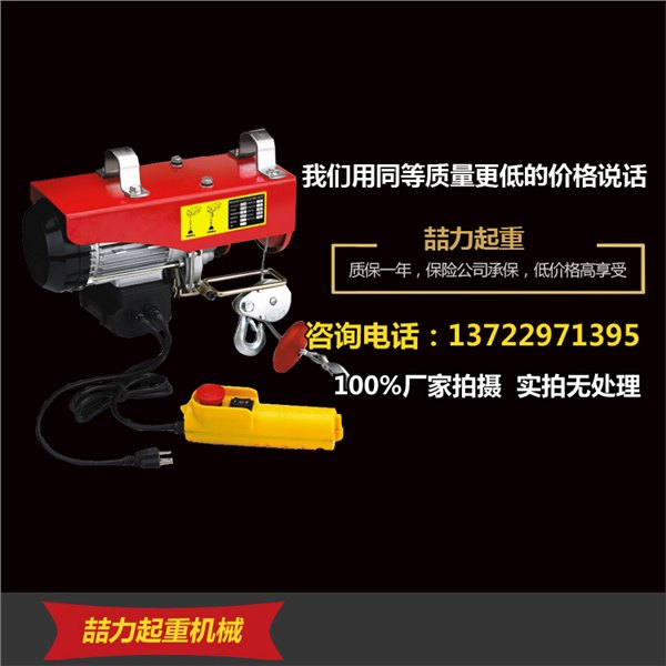 单钩微型电动葫芦|双钩微型电动葫芦|1200kg微型电动葫芦价格