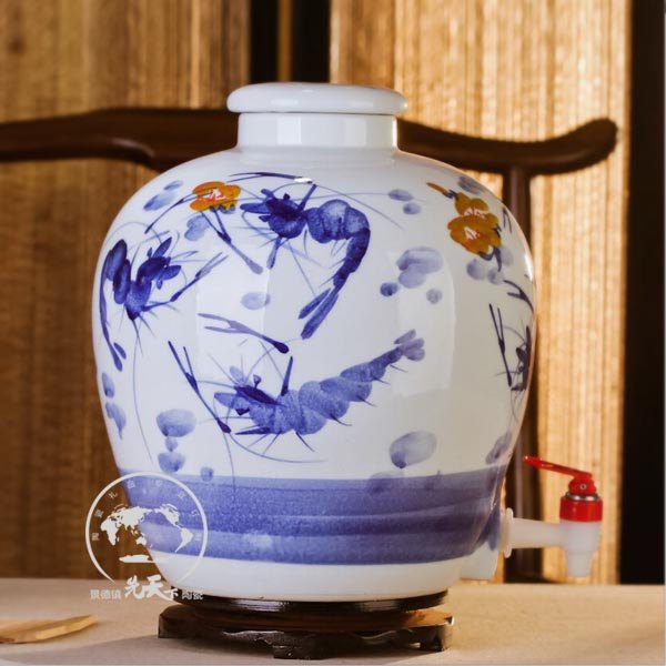 供应供应优质陶瓷酒坛 陶瓷酒坛批发 陶瓷酒坛手绘
