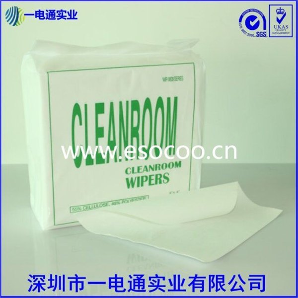 厂家批发0609无尘纸工业无尘纸钢网擦拭纸9寸吸油除尘清洁纸