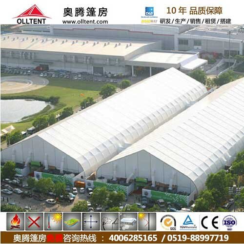 奥腾篷房仓储库房篷房20-40米跨度篷房大型篷房定制篷房租赁