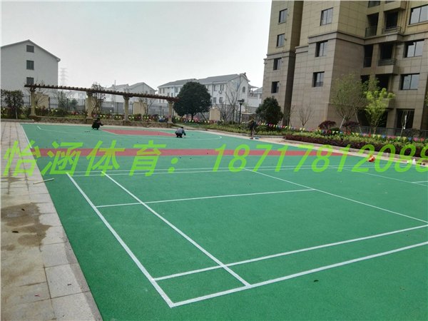 塑胶网球场施工方案