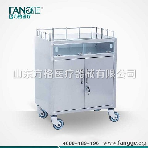 医院招标产品不锈钢麻醉车方格不锈钢麻醉车查看