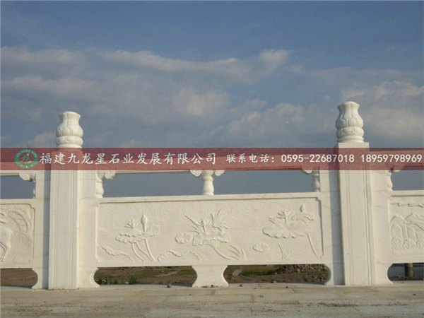 厂家供应石雕栏杆石栏杆价格汉白玉石栏杆