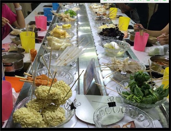回转火锅设备回转寿司设备旋转火锅设备