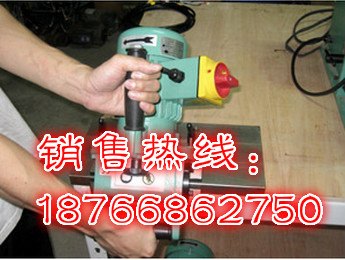 四川南充手提式平板坡口机DC200便携式强力钢板倒角机电动铣边机