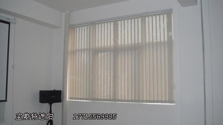 精美电动手动办公室垂直帘/竖百叶帘/遮阳帘