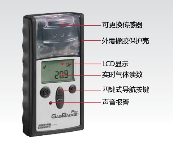 现货英思科GBPro单一氧气检测仪