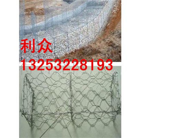 绿色PVC包塑格宾石笼网镀高尔凡双隔板格宾网