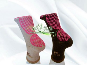 托玛琳磁疗袜子脚底下温暖全身温暖