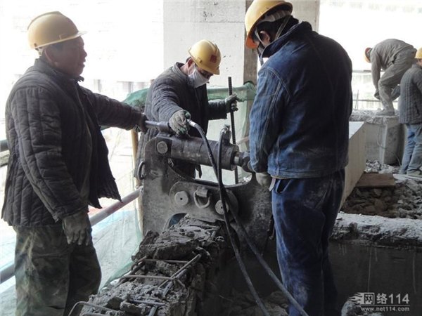 钢筋混凝土拆除天津混凝土柱子拆除工程施工承包切割拆除公司