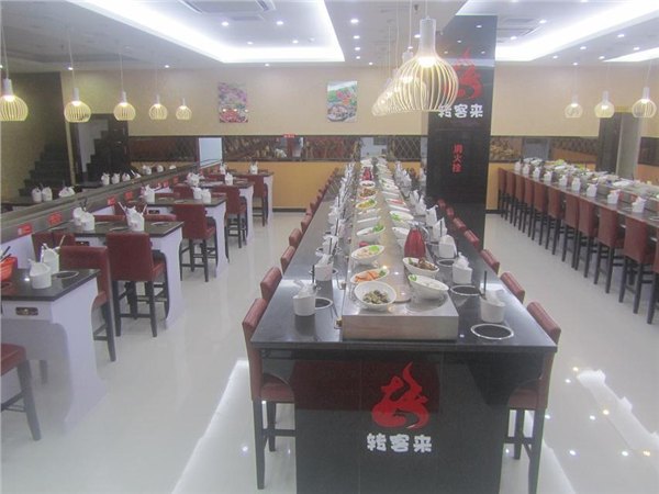 深圳哪里有回转火锅设备卖价格贵不贵