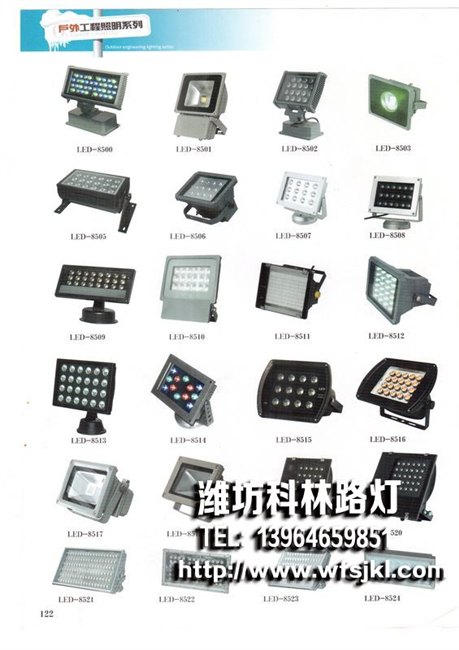 供应各种规格LED路灯DLD路灯