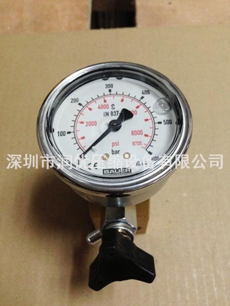 供应德国BAUER宝华压缩机配件宝华压力表N17062
